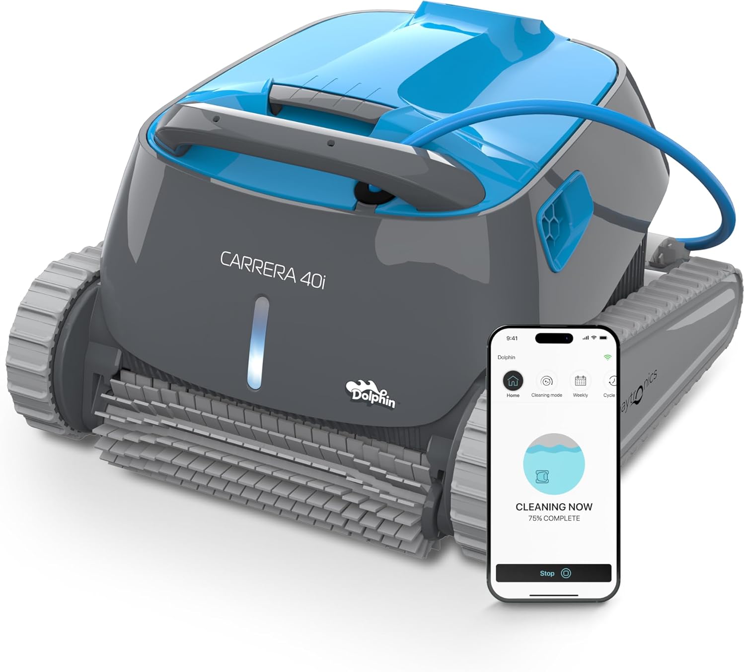 dolphin carrera 40i robot limpiafondos